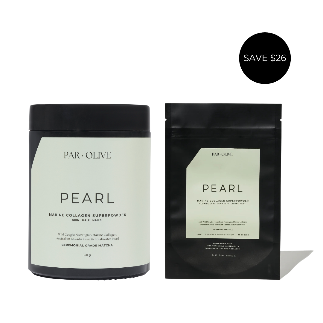 PEARL BY PAR OLIVE  Pearl Marine Collagen Superpowder (Japanese