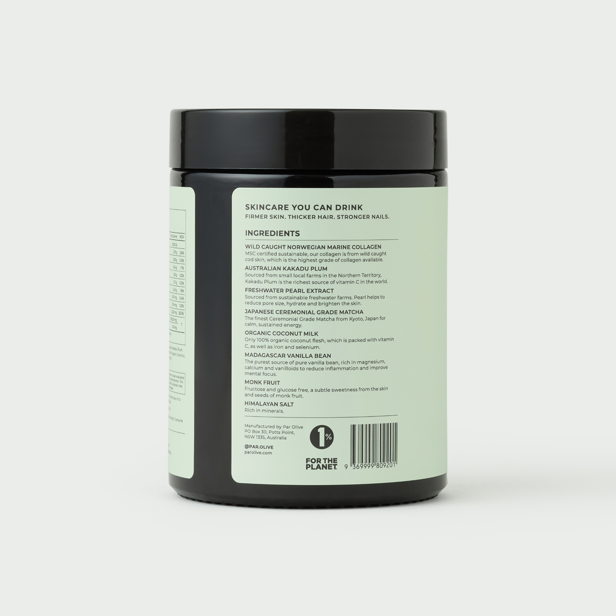 Marine Collagen SuperPowder — Ceremonial Grade Matcha