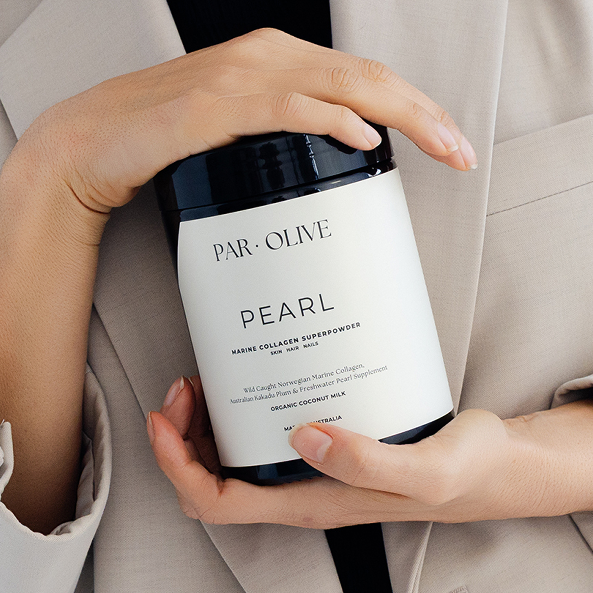 PEARL Marine Collagen SuperPowder (Organic Coconut)