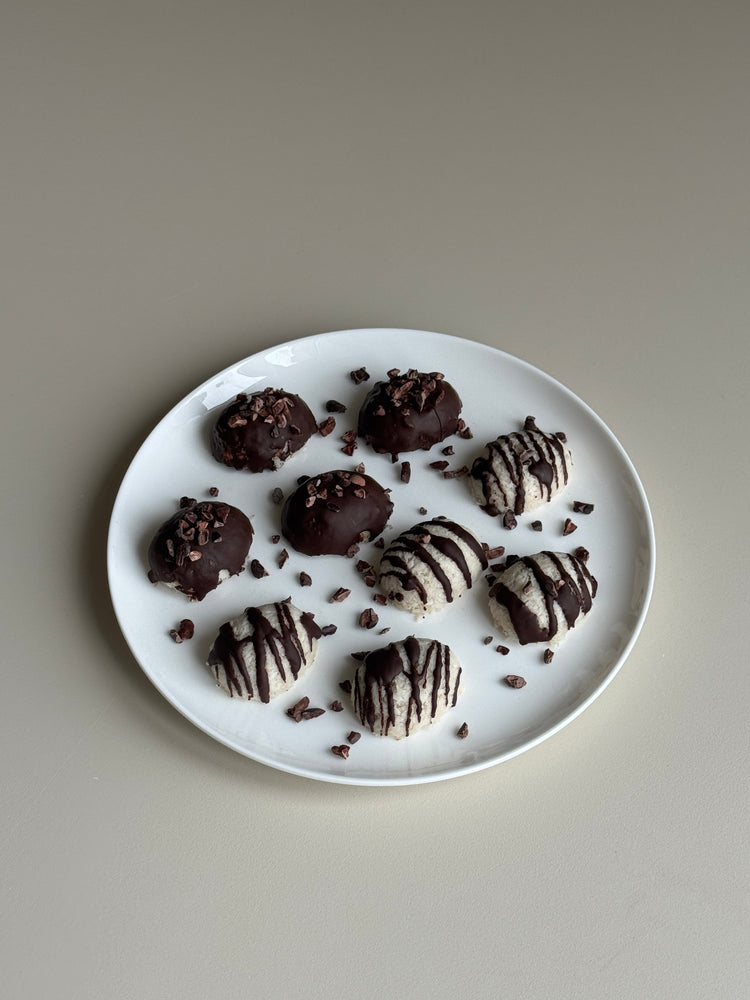 Dark Chocolate Coconut Collagen Easter Eggs