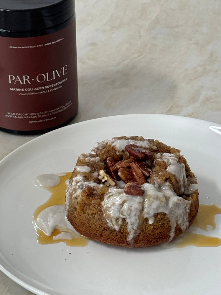 Maple, Pecan & Collagen Puddings