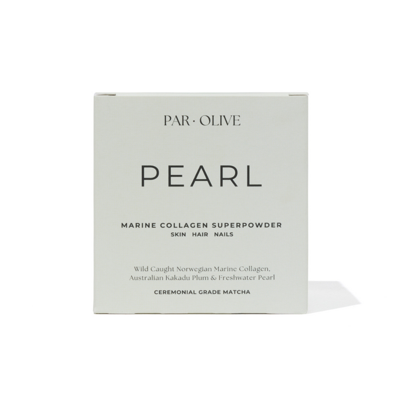 PEARL Marine Collagen Superpowder (Ceremonial Grade Matcha) Travel Set