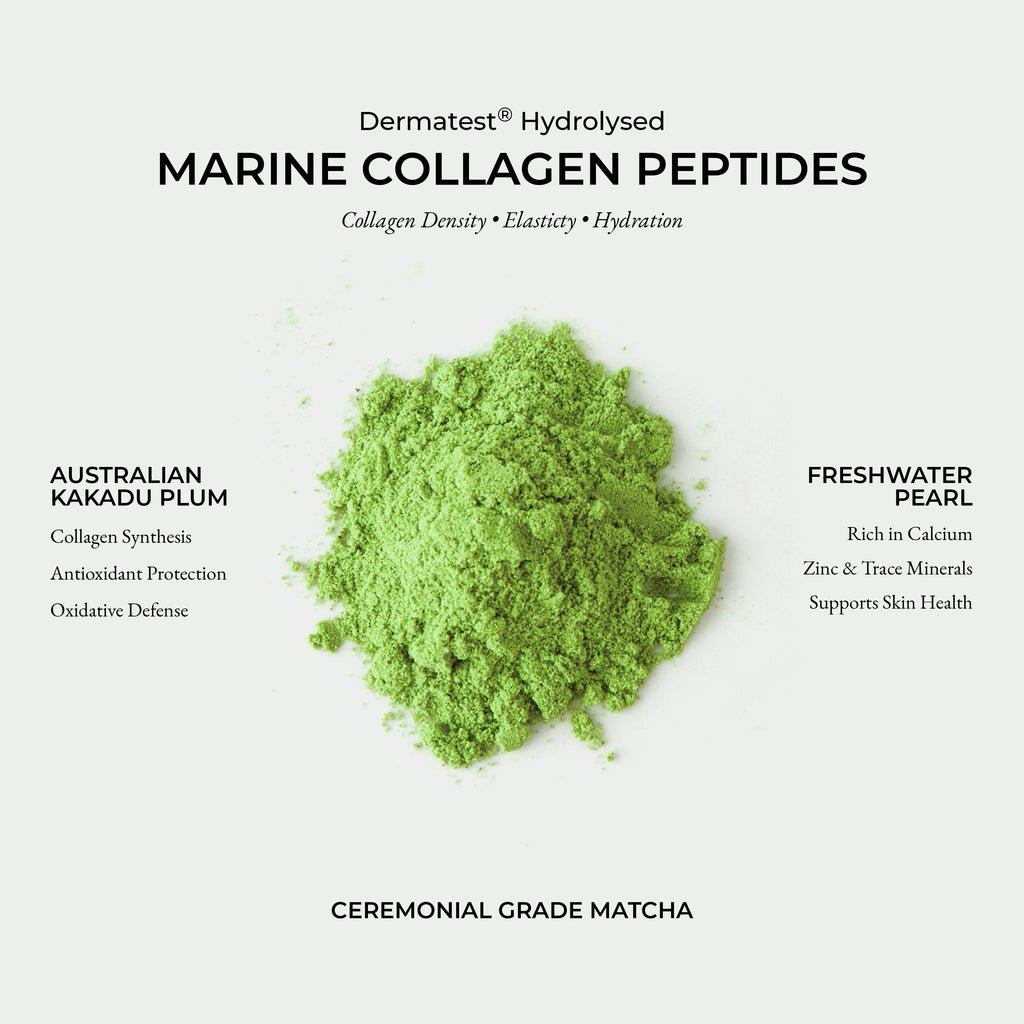 Marine Collagen SuperPowder (Ceremonial Grade Matcha)