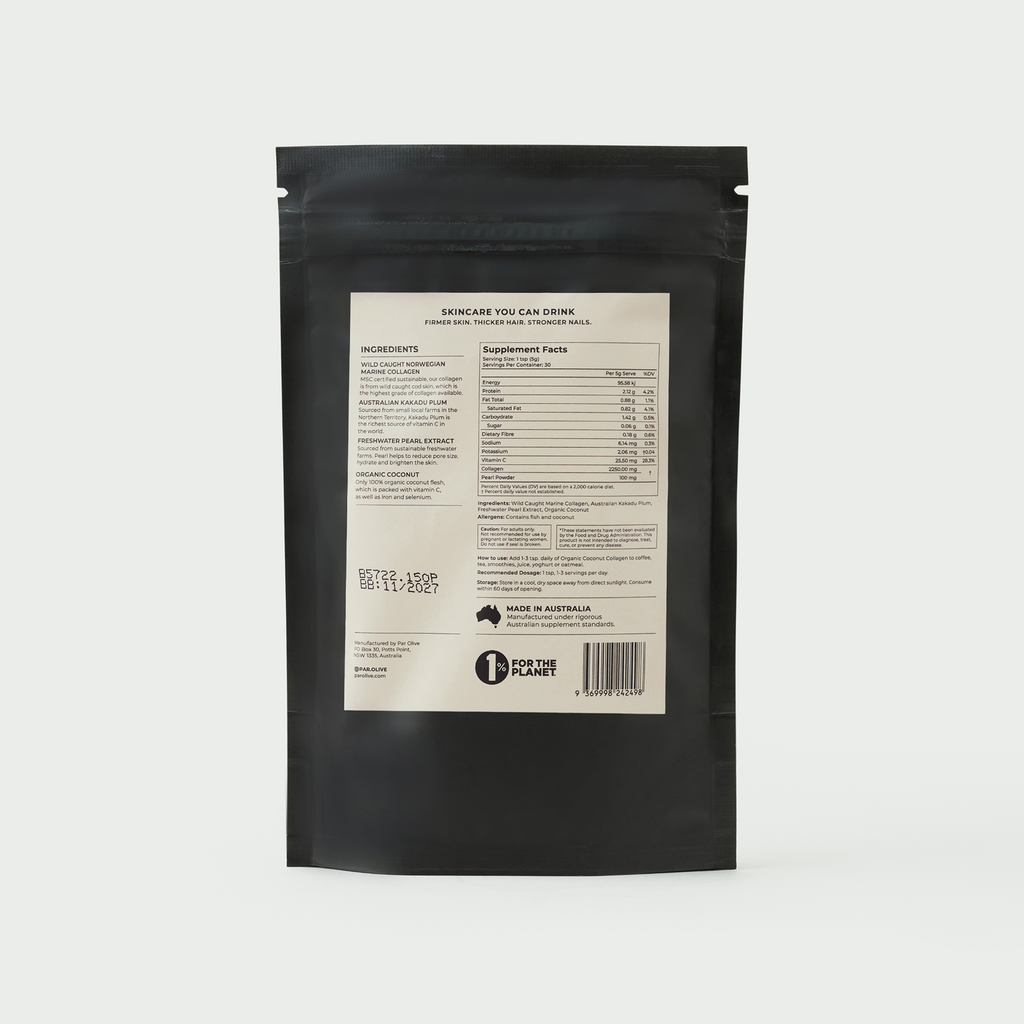 Marine Collagen Superpowder (Organic Coconut) Refill Pouch