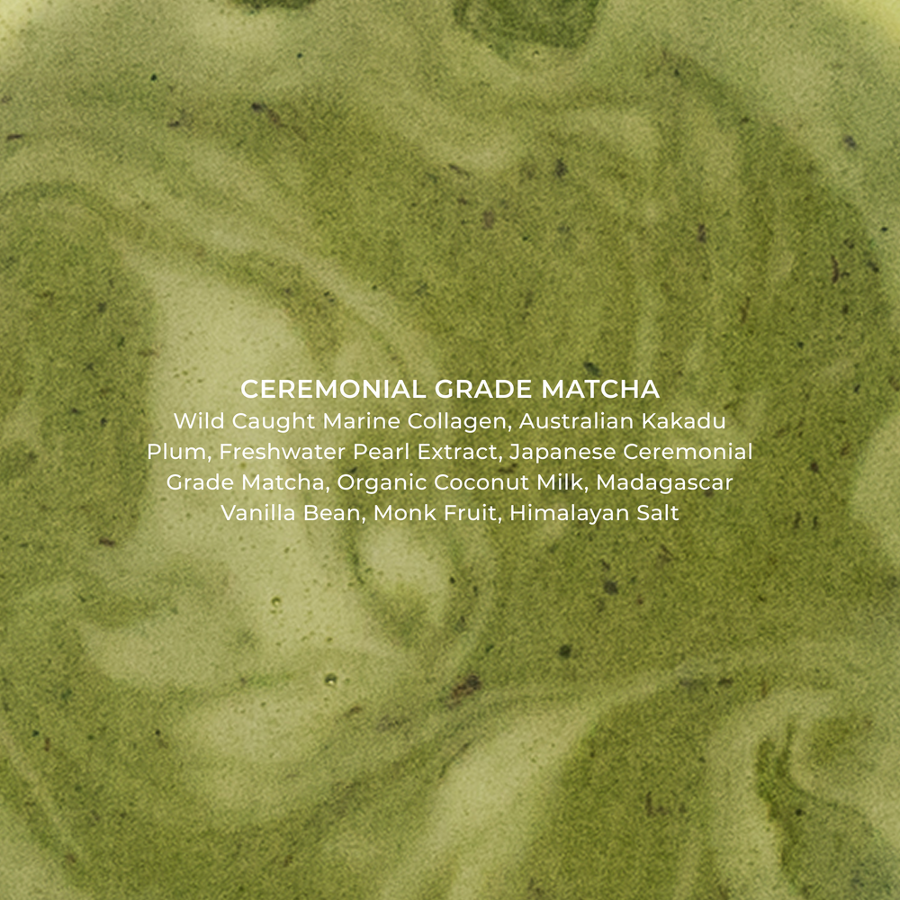 Marine Collagen SuperPowder — Ceremonial Grade Matcha