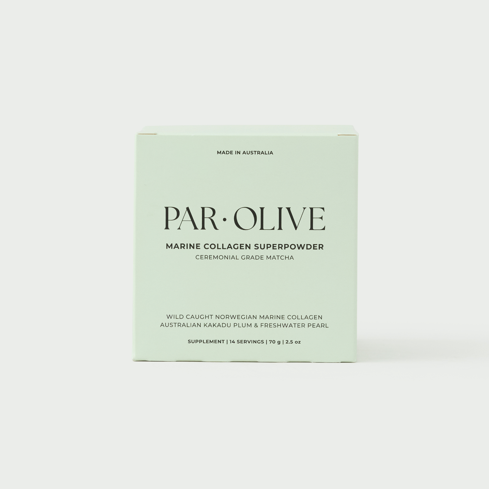 Marine Collagen Superpowder (Ceremonial Grade Matcha) Travel Set