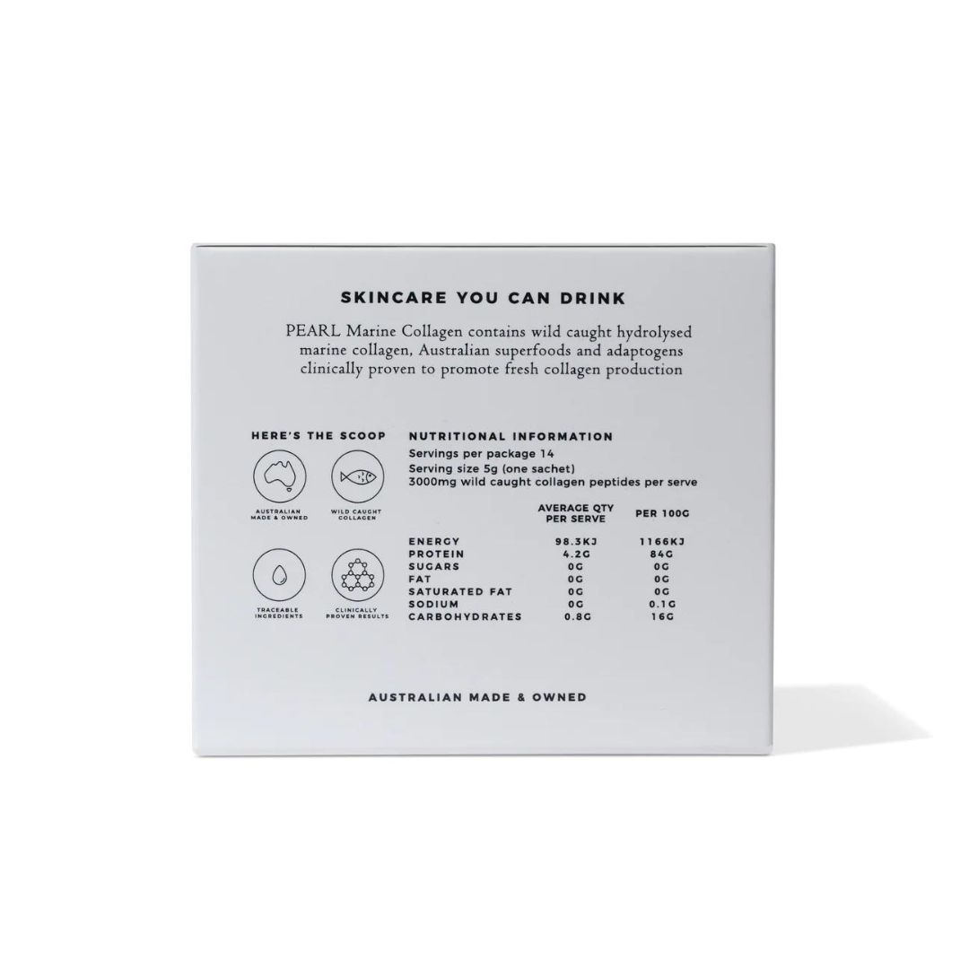 PEARL Marine Collagen Superpowder (Unflavoured) Travel Set