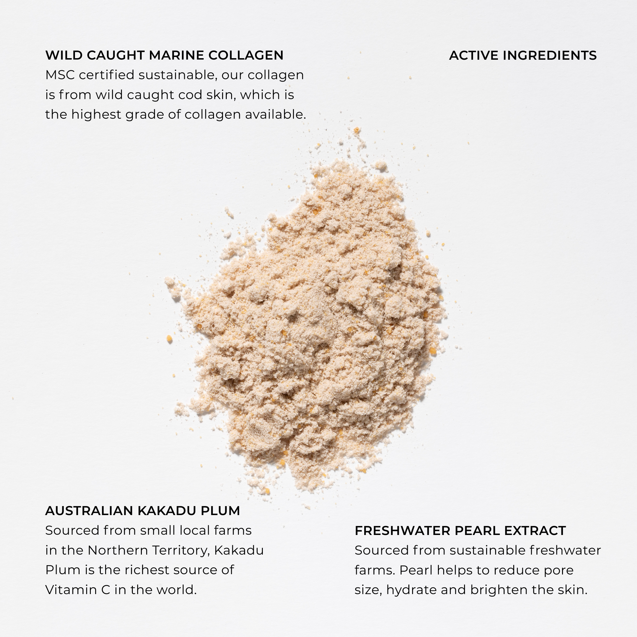 PEARL Marine Collagen SuperPowder (Maple & Cinnamon)