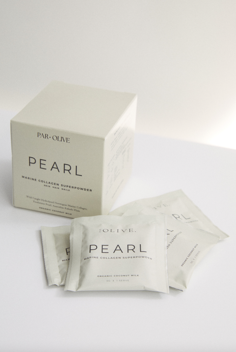 PEARL Marine Collagen Superpowder (Organic Coconut) Travel Set